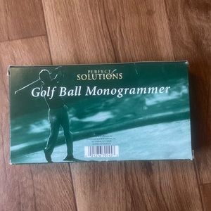 Gold ball monogramer